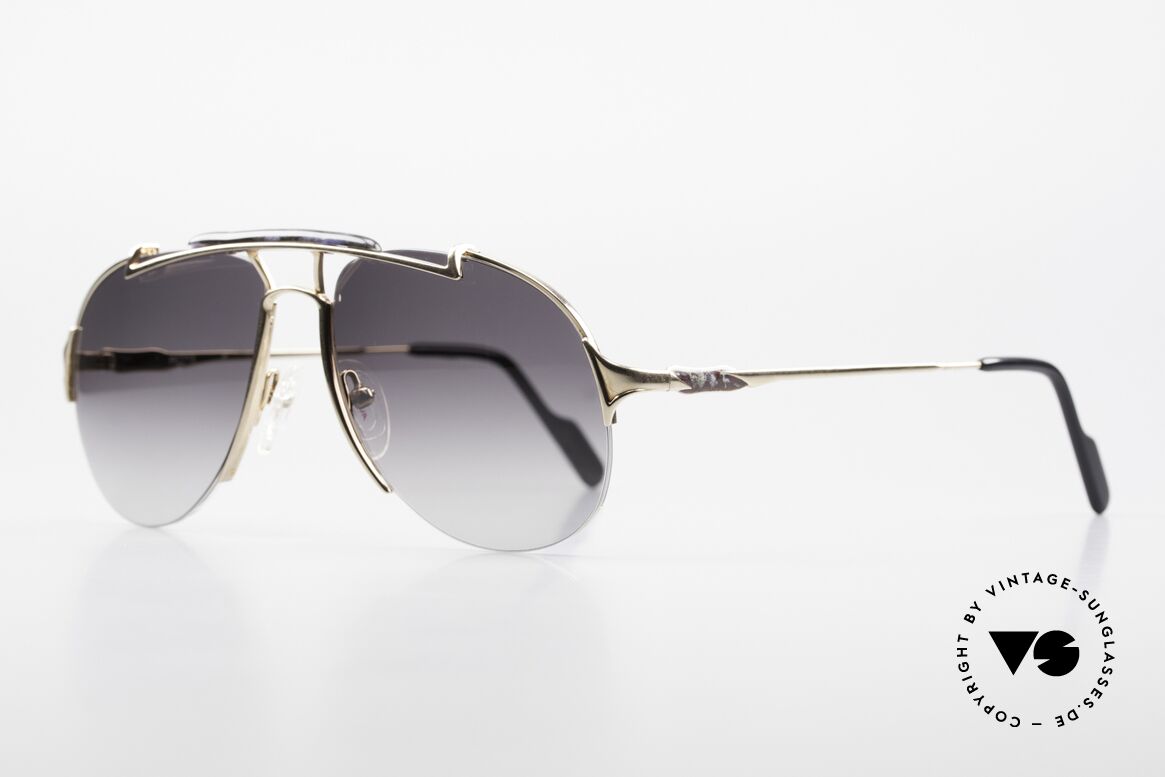Alpina PC203 Futura ProCar Serie 80er Brille, sehr edle Lackierung & absolute Top-Qualität, Passend für Herren