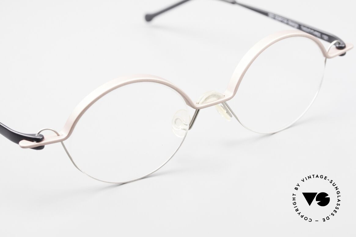 ProDesign No23 Gail Spence Design Brille 90er, grandioses ungetragenes Einzelstück; 90er Jahre, Passend für Herren und Damen