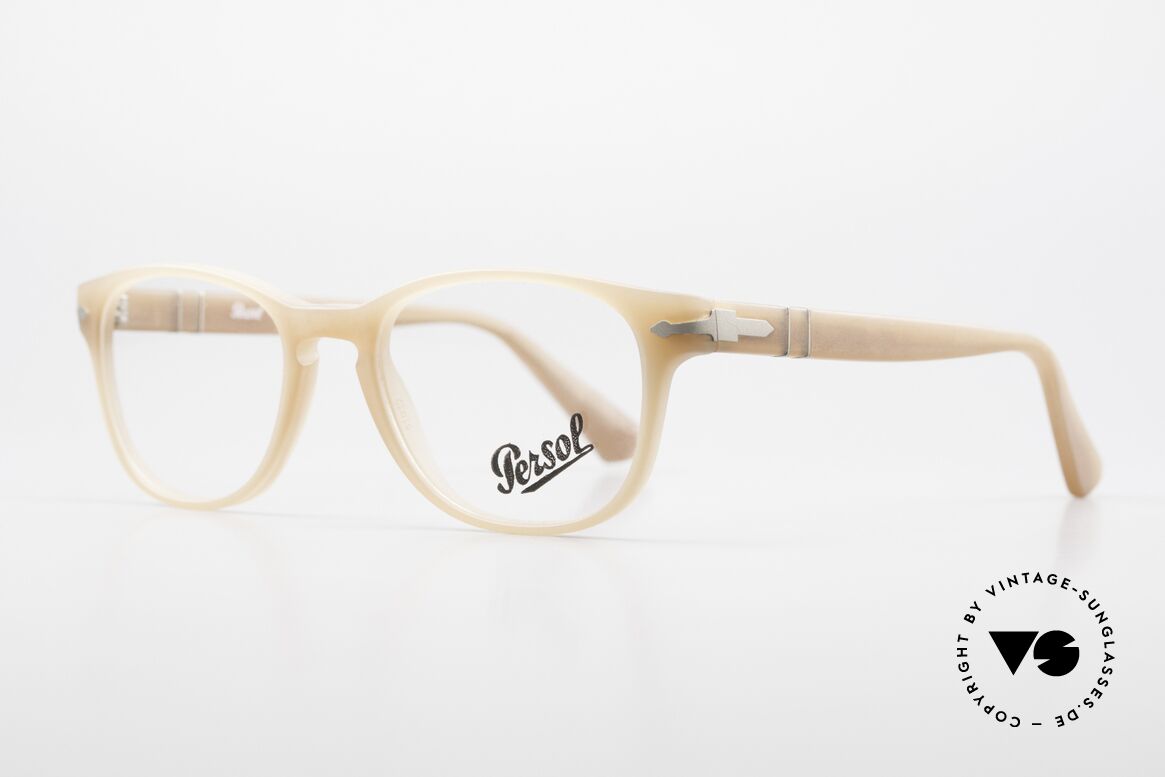 Persol 3085 Klassische Damen Brille Ambra, hochwertigste Materialien und Fertigungsqualität, Passend für Damen