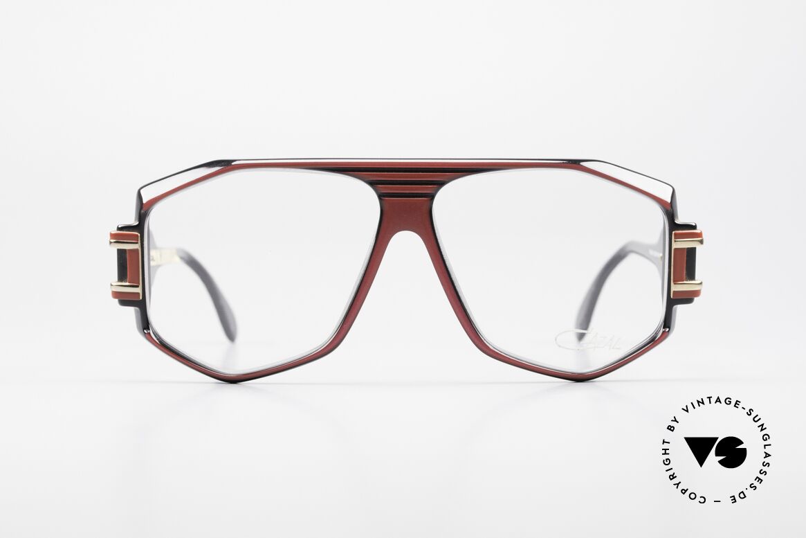 Cazal 163 Vintage West Germany Brille, berühmte vintage Hip Hop Szene-Brille von 1987, Passend für Herren