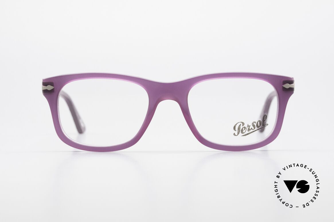 Persol 3029 Damen Brille In Violett Lila, Persol Brille, Modell 3029 in SMALL Größe 50-19, Passend für Damen
