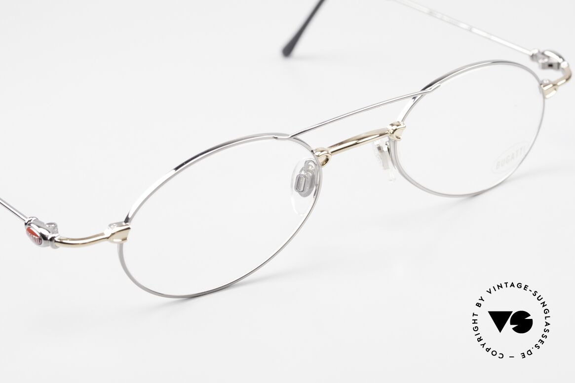 Bugatti 10892 Vintage Herrenbrille 1990er, KEINE Retrobrille; ein ORIGINAL aus den späten 90ern!, Passend für Herren