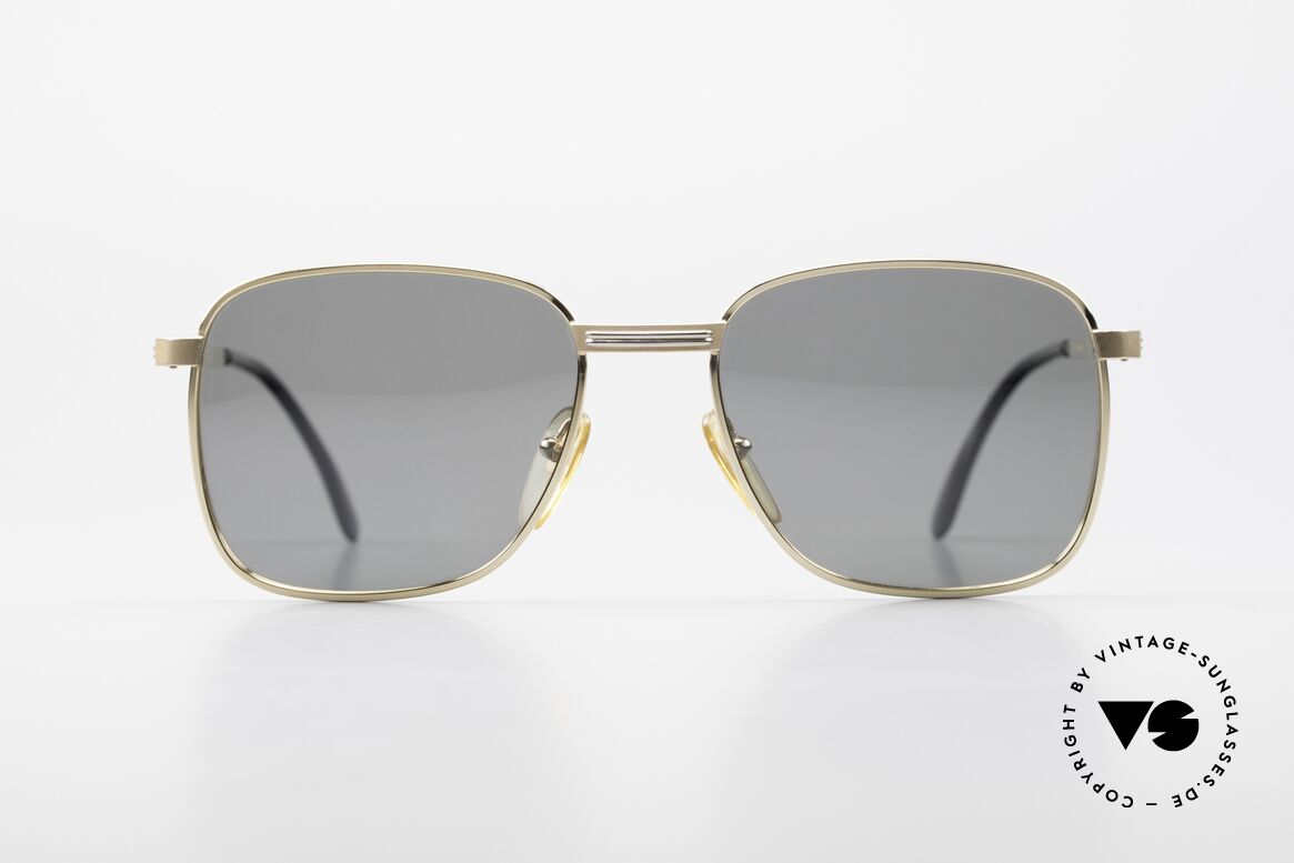 Henry Jullien Best Walzgold Doublé Polarisierend, alte Henry Jullien Sonnenbrille von 1989. Mod. BEST, Passend für Herren