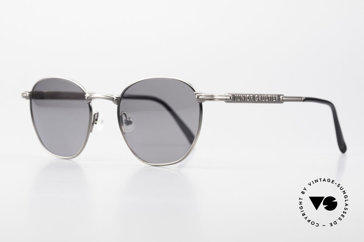 Jean Paul Gaultier 57-3178 Damen Und Herren Sonnenbrille, komfortable Designer-Brille mit Bügelschriftzug, Passend für Herren und Damen