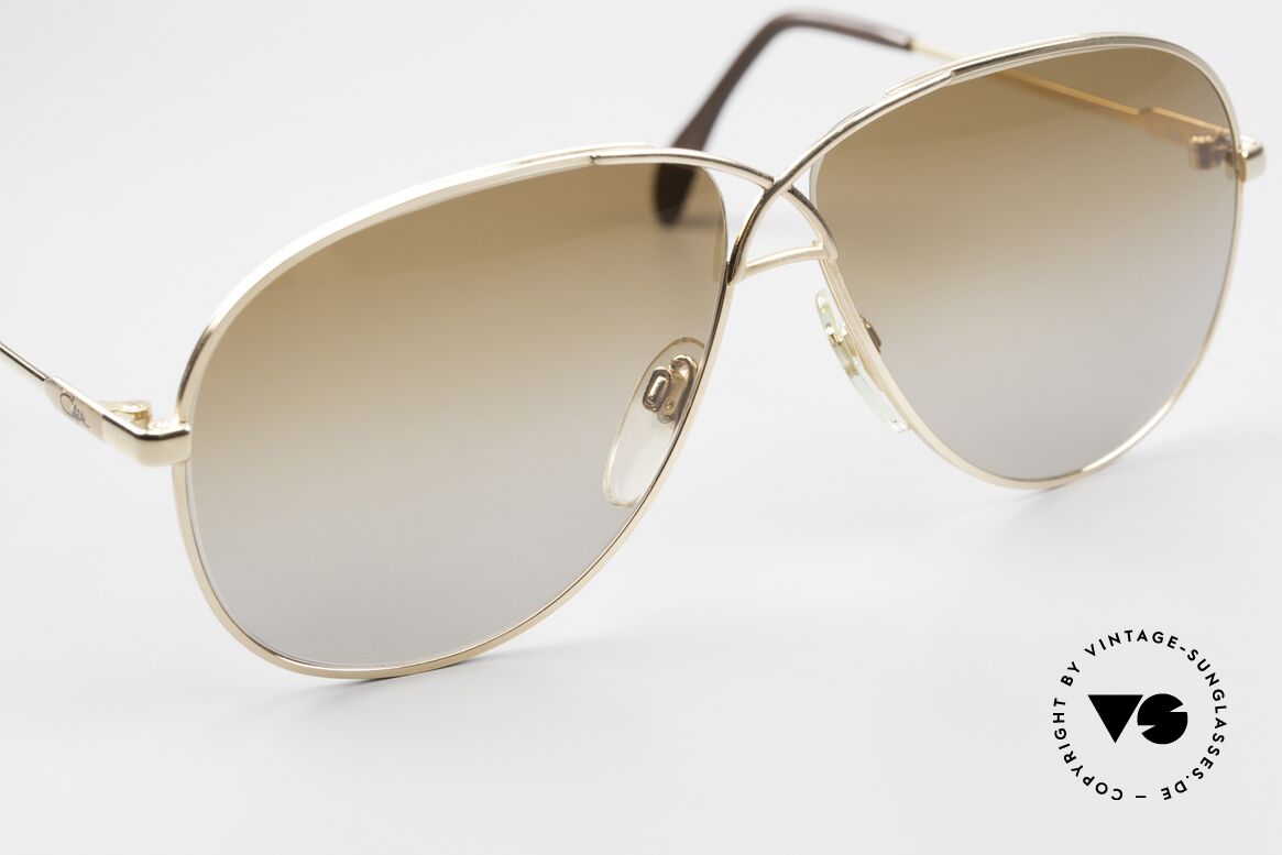 Cazal 728 Vintage Piloten Sonnenbrille, ungetragen (wie alle unser vintage Cazal Brillen), Passend für Herren