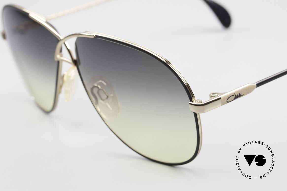 Cazal 728 Designer Piloten Sonnenbrille, edle, geschwungene Optik & tolle Sonnengläser, Passend für Herren und Damen