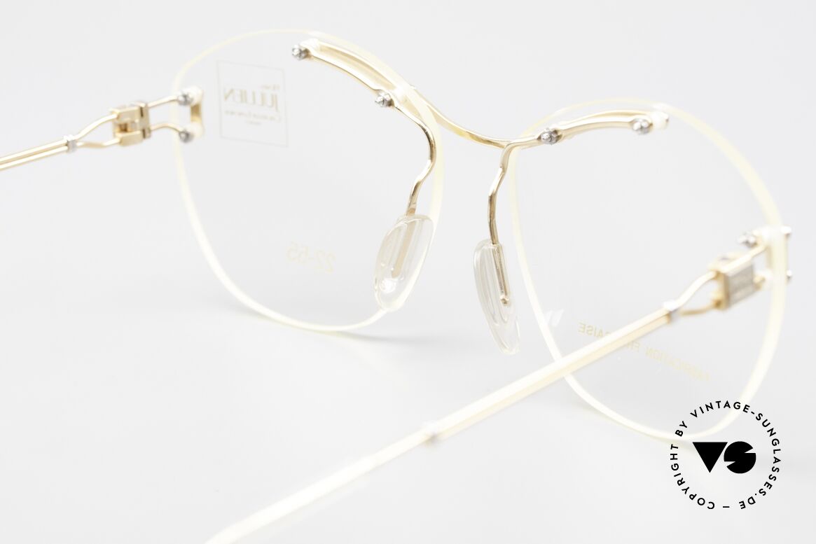 Henry Jullien Melrose 2255 Randlose Vintage Damenbrille, Größe: small, Passend für Damen