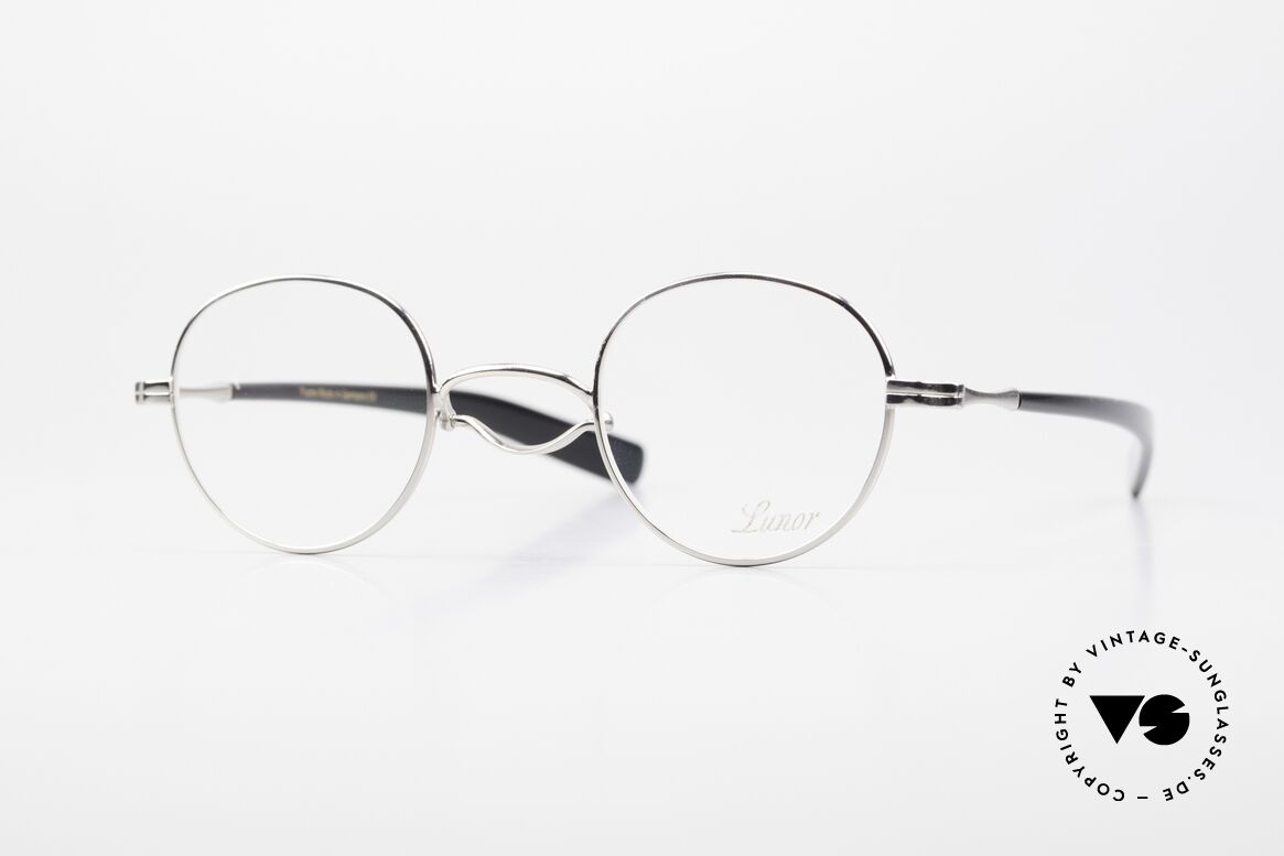 Lunor Swing A 32 Panto Vintage Brille Mit Schwing Steg, original LUNOR Swing A 32 vintage PANTO Brille, Passend für Herren und Damen