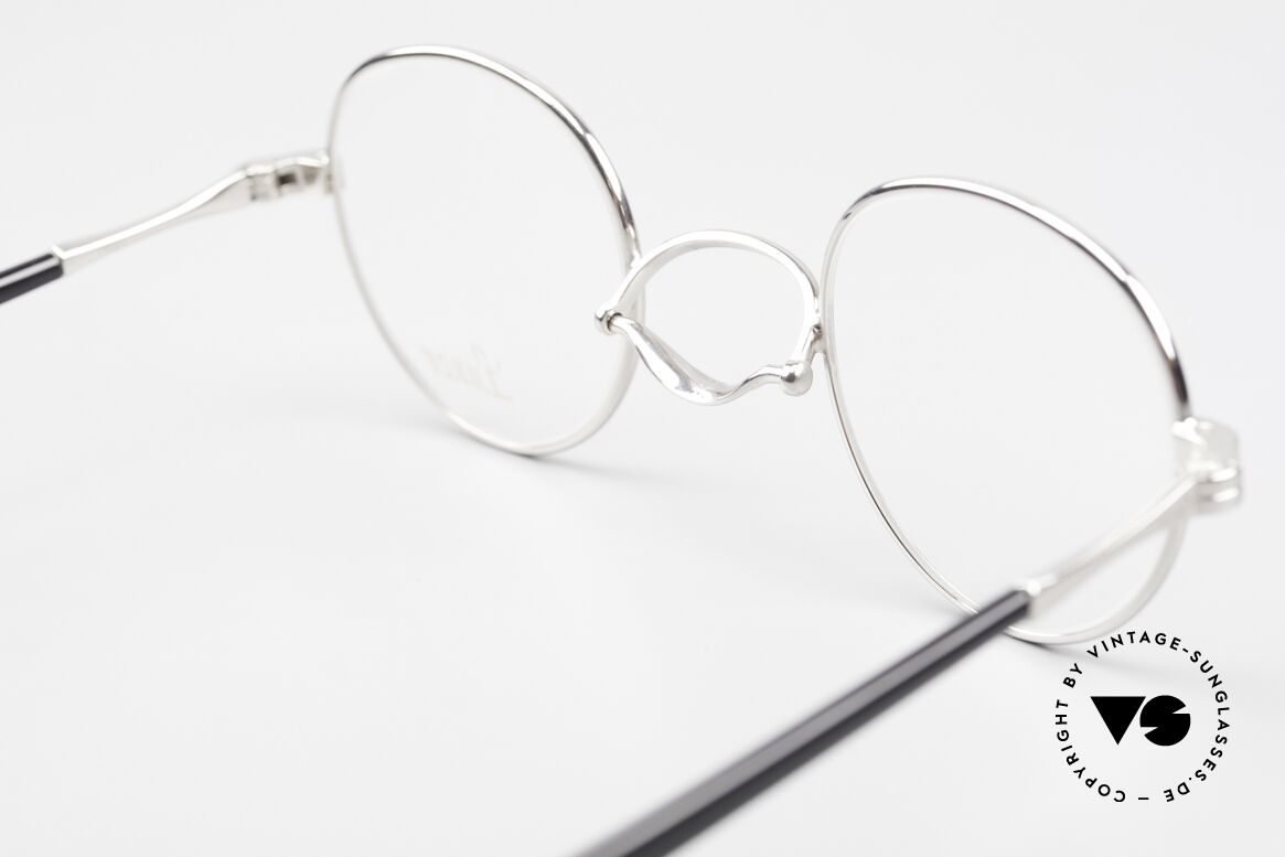 Lunor Swing A 32 Panto Vintage Brille Mit Schwing Steg, Größe: small, Passend für Herren und Damen