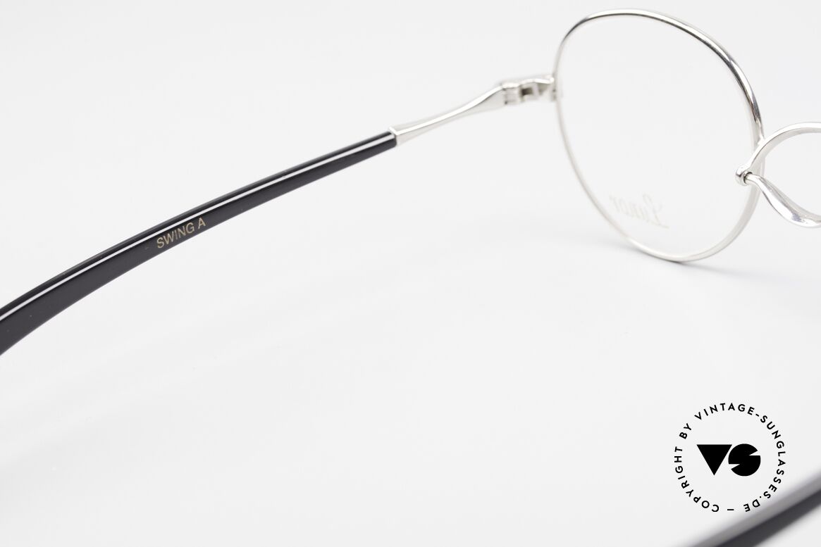 Lunor Swing A 32 Panto Vintage Brille Mit Schwing Steg, Größe: small, Passend für Herren und Damen