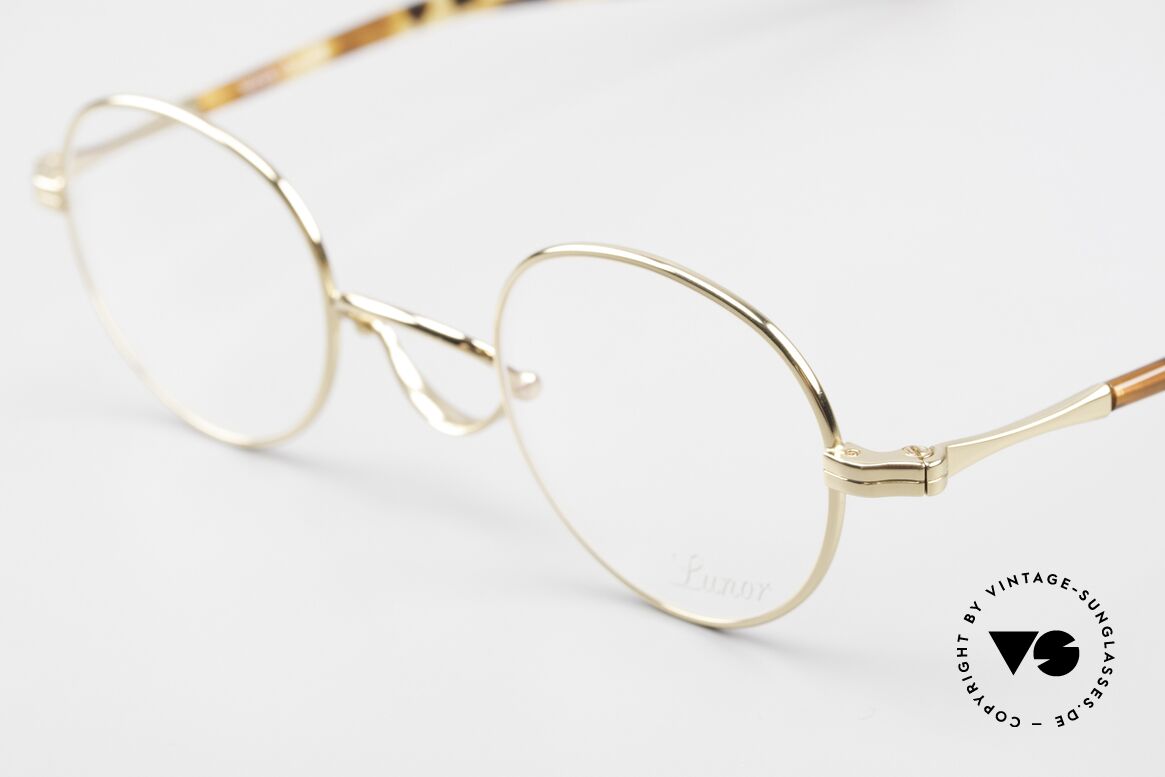 Lunor Swing A 32 Panto Brille Schwing Steg Vergoldet, ungetragen (wie alle unseren alten Lunor Klassiker), Passend für Herren und Damen Lunor Swing A 32 Panto Brille Schwing Steg Vergoldet, ungetragen (wie alle unseren alten Lunor Klassiker), Passend für Herren und Damen