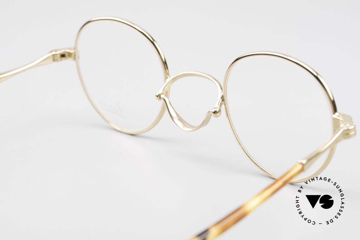 Lunor Swing A 32 Panto Brille Schwing Steg Vergoldet, Größe: small, Passend für Herren und Damen Lunor Swing A 32 Panto Brille Schwing Steg Vergoldet, Größe: small, Passend für Herren und Damen