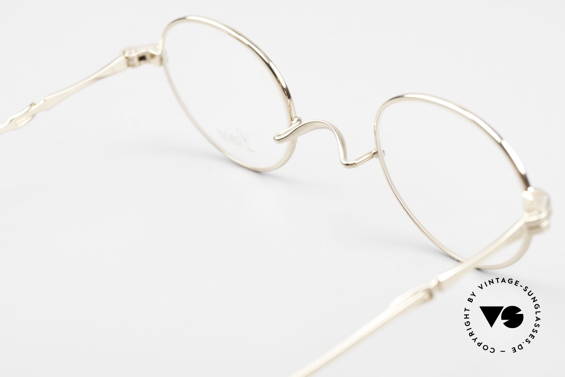 Lunor I 20 Telescopic Schiebebügel Vergoldet 22kt, Größe: extra small, Passend für Herren und Damen