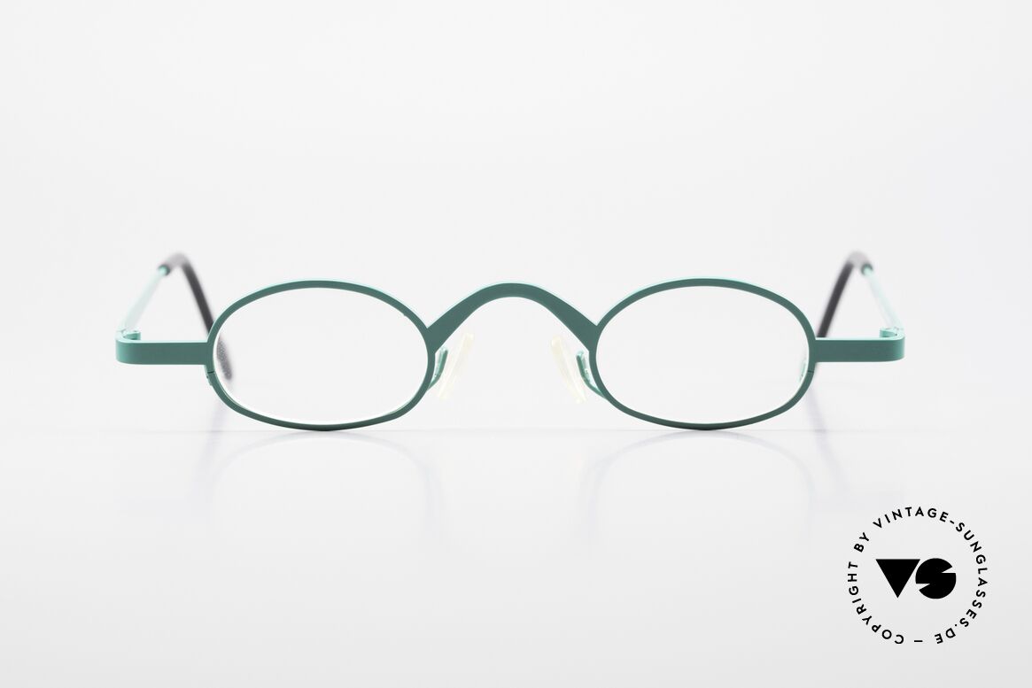Theo Belgium Brave Ovale Vintage DesignerBrille, ovale VINTAGE Brille von THEO Belgium der 1990er, Passend für Herren und Damen