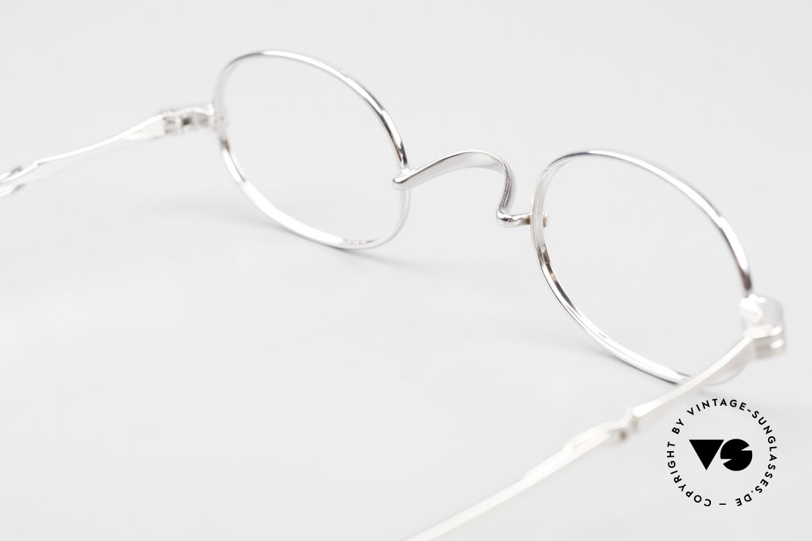 Lunor I 08 Telescopic Vintage Brille Platin Plattiert, Größe: small, Passend für Herren und Damen