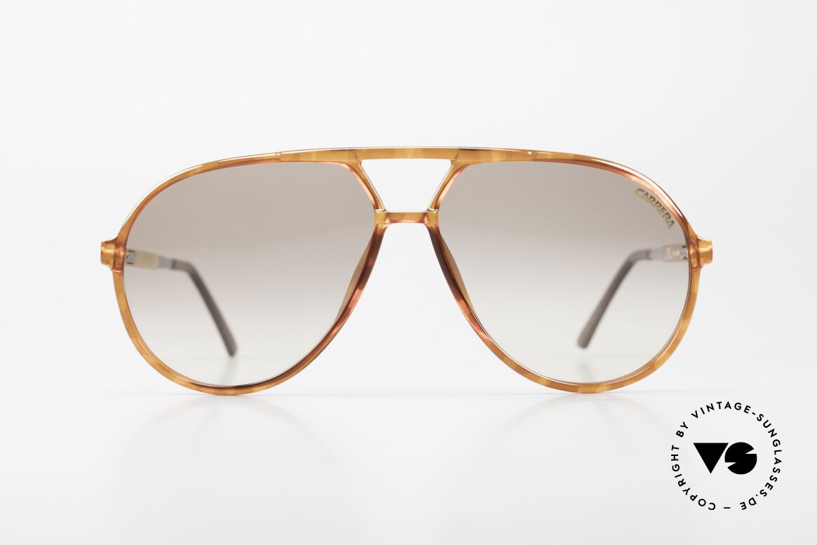 Carrera 5335 Verstellbare Vario Bügel 80er, vintage Carrera Vario Sonnenbrille von 1988/89, Passend für Herren