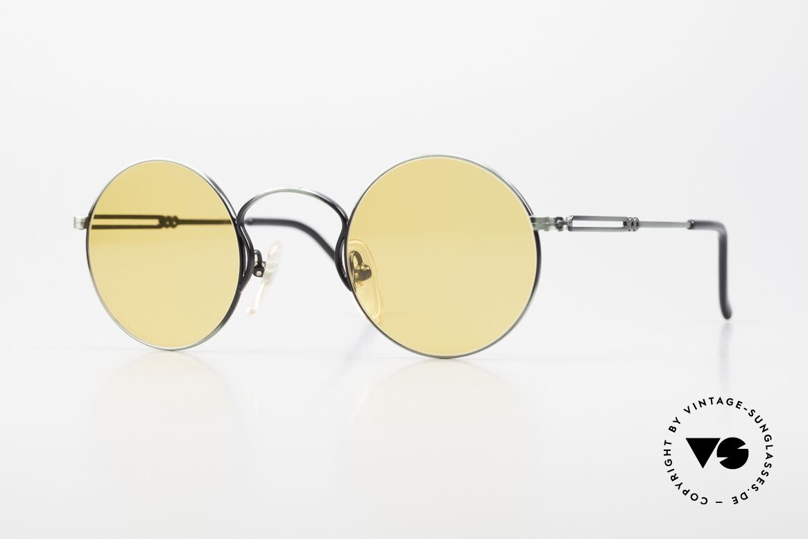 Jean Paul Gaultier 55-0172 Runde 90er Vintage Brille, Designerbrille von Jean Paul Gaultier von ca. 1994, Passend für Herren und Damen