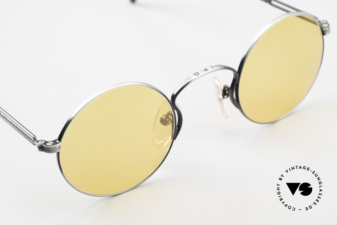 Jean Paul Gaultier 55-0172 Runde 90er Vintage Brille, KEINE RETROMODE; sondern ein seltenes ORIGINAL, Passend für Herren und Damen