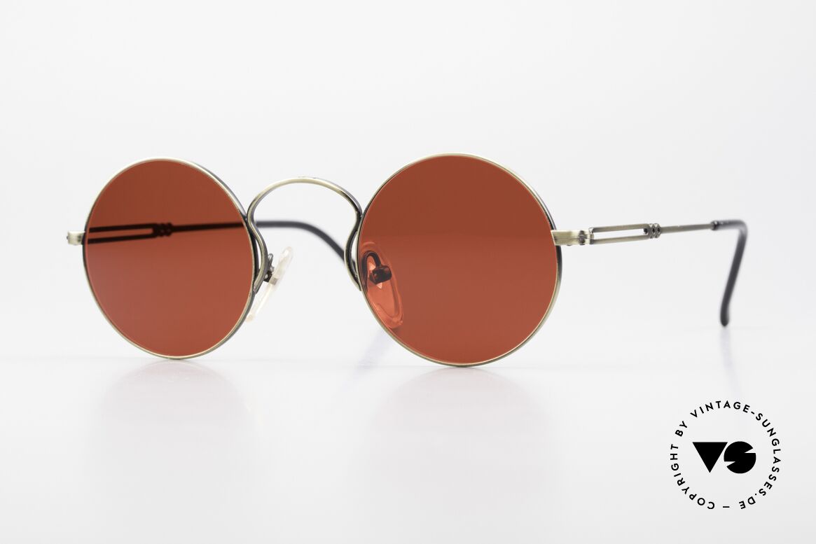 Jean Paul Gaultier 55-0172 Designer Sonnenbrille 3D Rot, Designerbrille von Jean Paul Gaultier von ca. 1994, Passend für Herren und Damen
