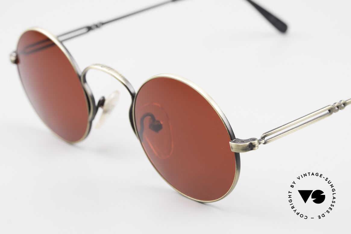 Jean Paul Gaultier 55-0172 Designer Sonnenbrille 3D Rot, unbenutzt (wie alle unsere vintage Gaultier Brillen), Passend für Herren und Damen