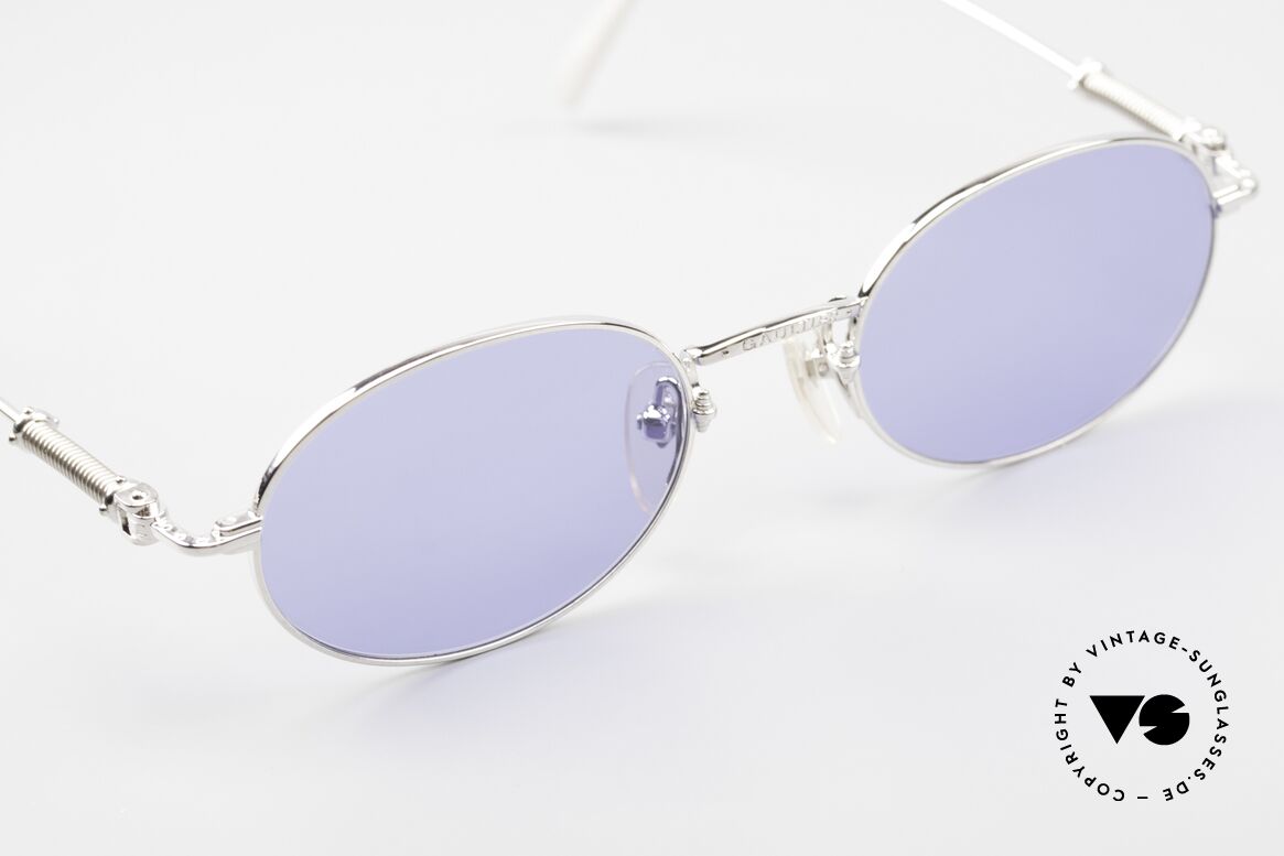 Jean Paul Gaultier 55-6101 Ovale JPG Designerbrille 90er, ungetragen (wie all unsere vintage Designerbrillen), Passend für Herren und Damen
