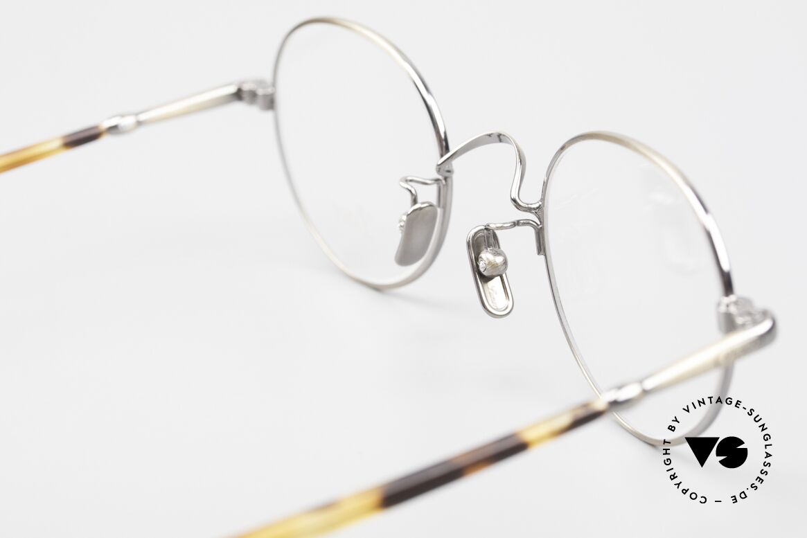 Lunor VA 108 Panto Brille Antik Gold, Größe: medium, Passend für Herren und Damen