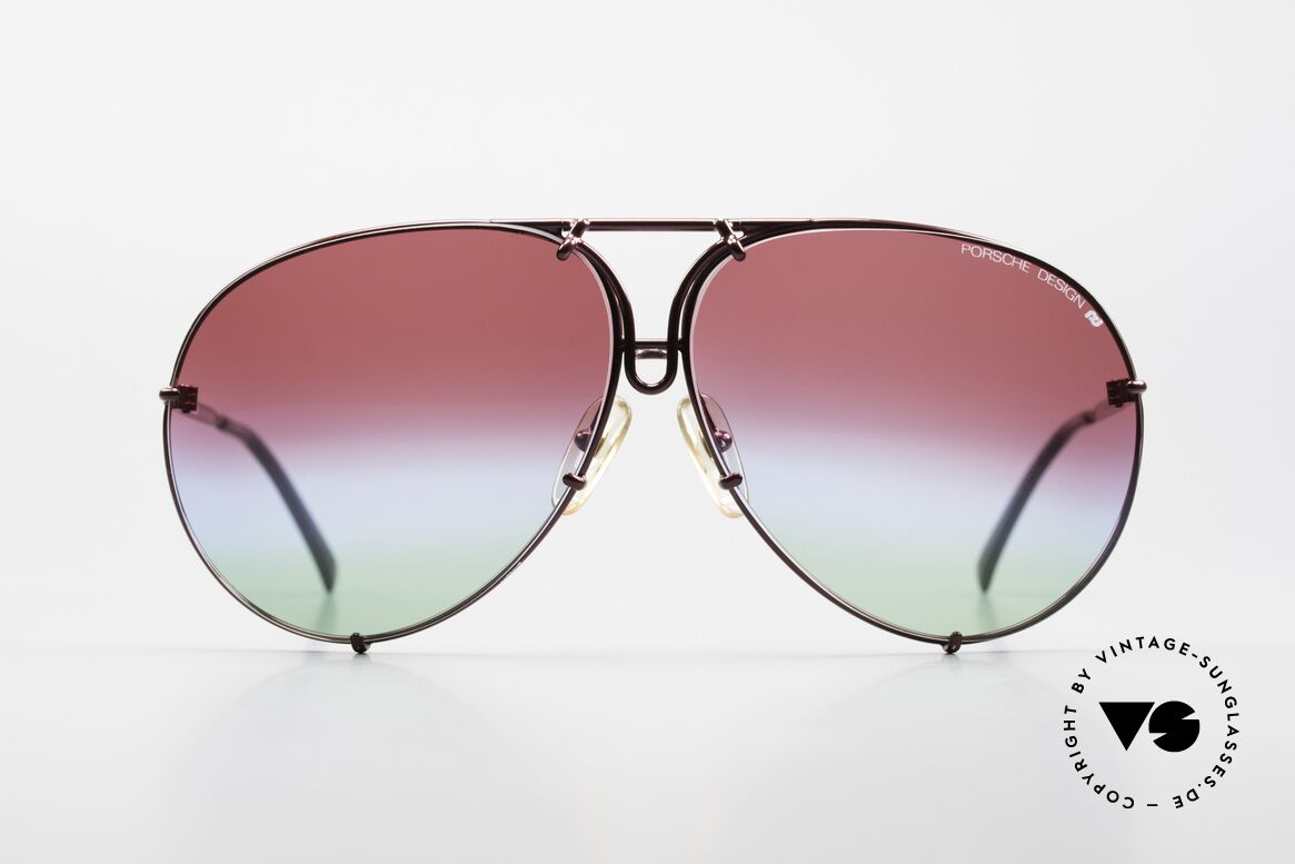 Porsche 5623 Sammlerbrille 80er Einzelstück, der legendäre Klassiker mit den wechselbaren Gläsern, Passend für Herren und Damen