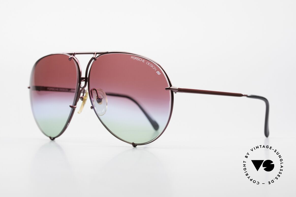 Porsche 5623 Sammlerbrille 80er Einzelstück, EINZELSTÜCK: orig. Porsche Gläser in 3fach-Verlauf!, Passend für Herren und Damen