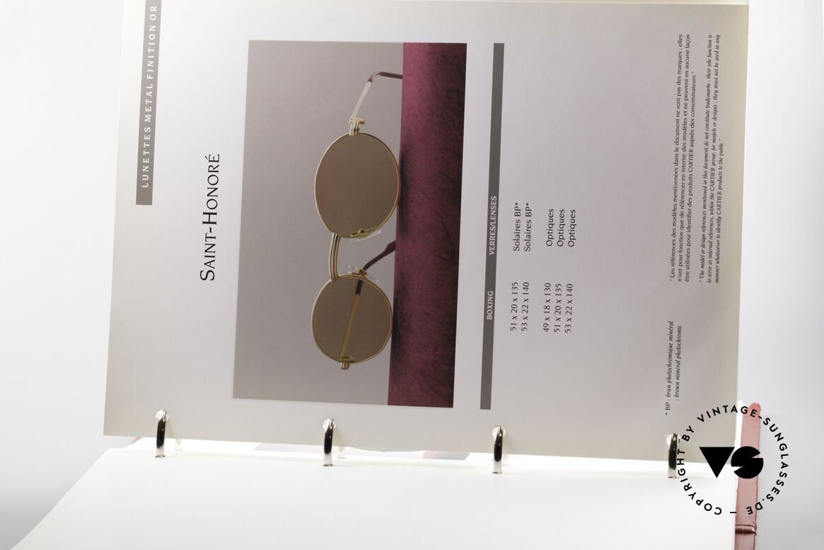 Cartier_ Catalog Katalog Cartier Lunettes, Größe: extra large, Passend für Herren und Damen