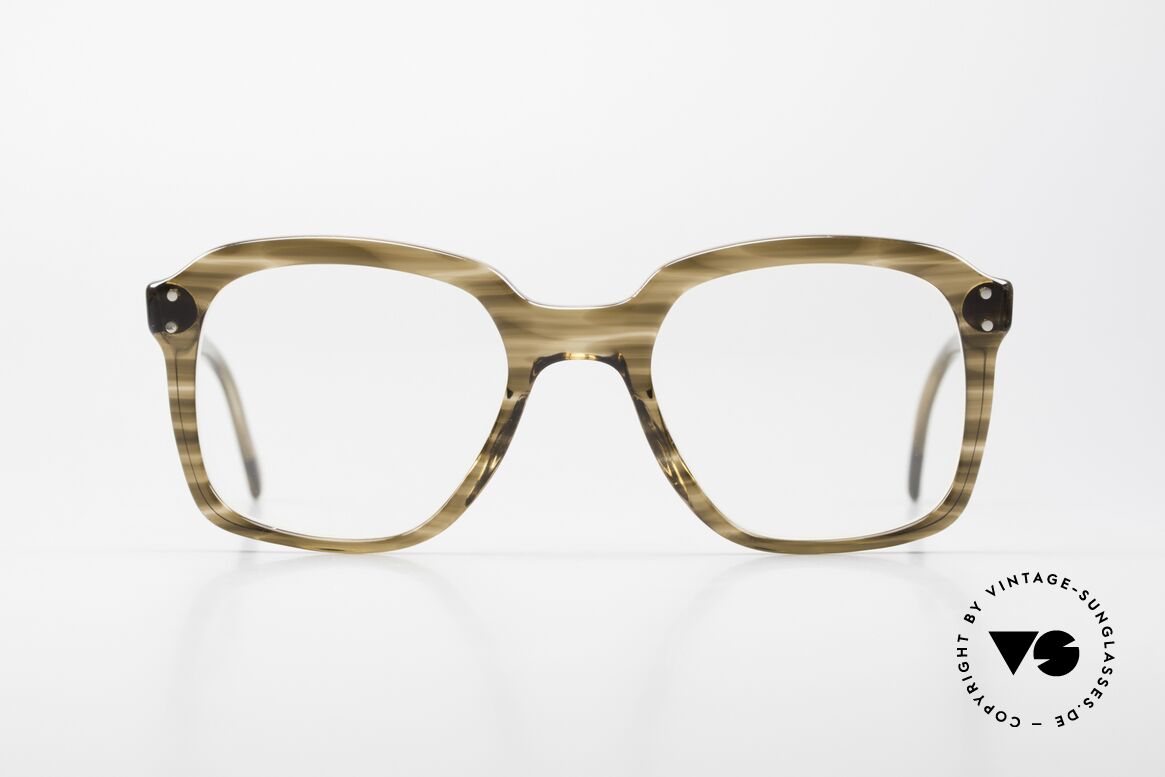 Metzler 449 Alte 70er Original Nerdbrille, alte orig. Metzler Brillenfassung aus den 70ern/80ern, Passend für Herren