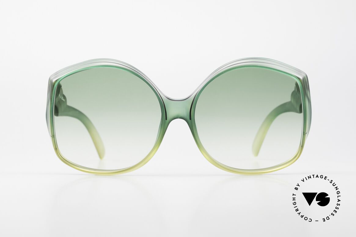 Christian Dior 2041 XXL 70er Damen Sonnenbrille, zauberhafte Dior Designersonnenbrille aus den 70ern, Passend für Damen