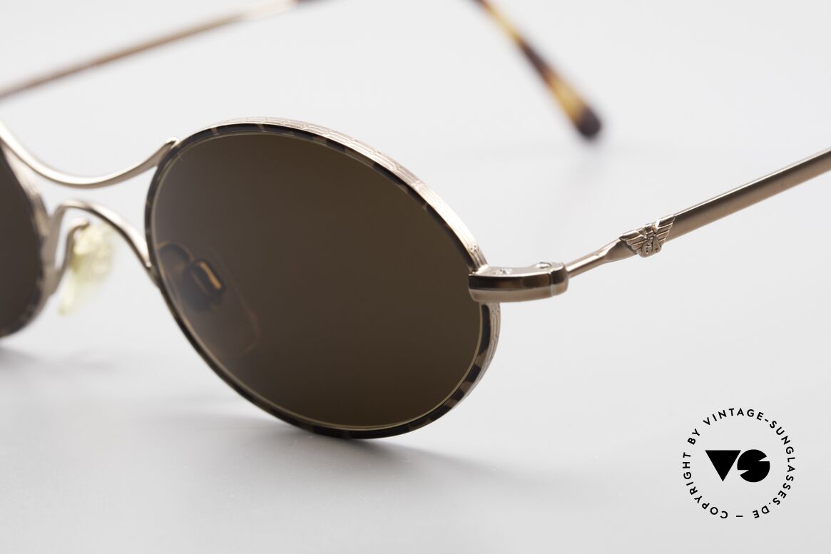 Giorgio Armani EA044 Nachfolger Schubert Brille, öst. Komponist Franz Schubert trug diese Form um 1820, Passend für Herren und Damen