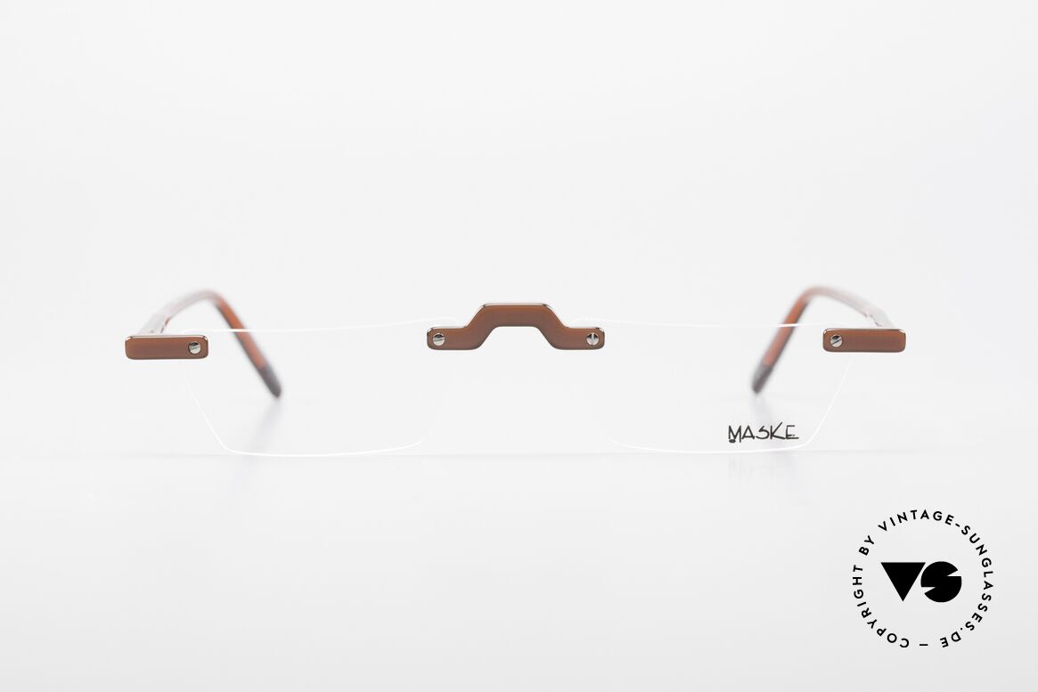 Design Maske Berlin Alpha 8 Alte 90er Designer LeseBrille, Design Maske Berlin: Brillen wie es sie noch nie gab, Passend für Herren und Damen