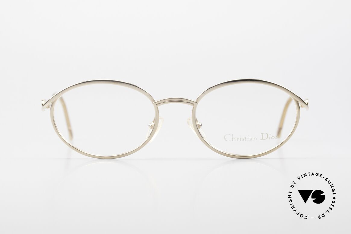 Christian Dior 2939 Damen Vintage Brille Vergoldet, sehr schöne 90er Chr. Dior vintage Brillenfassung, Passend für Damen