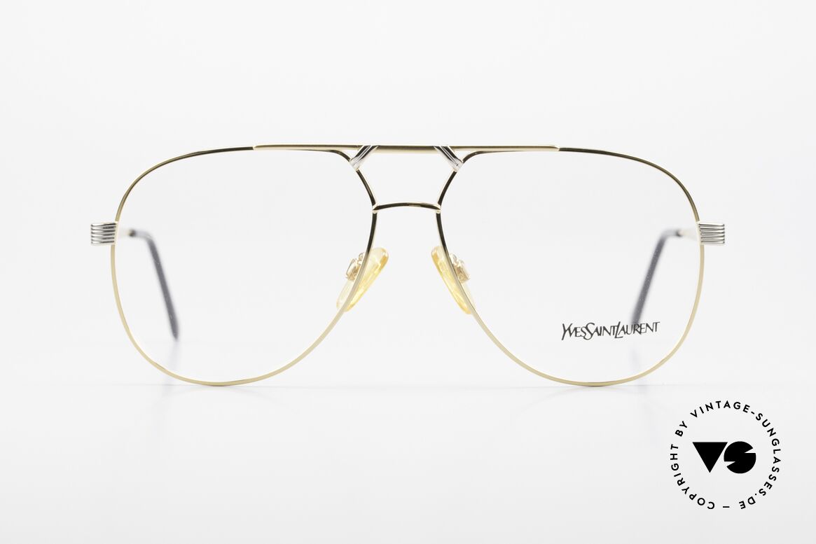 Yves Saint Laurent 4014 80er YSL Herren Vintage Brille, pure Eleganz von Yves Saint Laurent, Frankreich, Passend für Herren