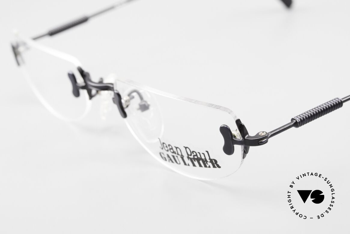 Jean Paul Gaultier 55-0174 Randlose 90er Designerbrille, KEINE Retromode, sondern ein 25 Jahre altes Original!, Passend für Herren und Damen