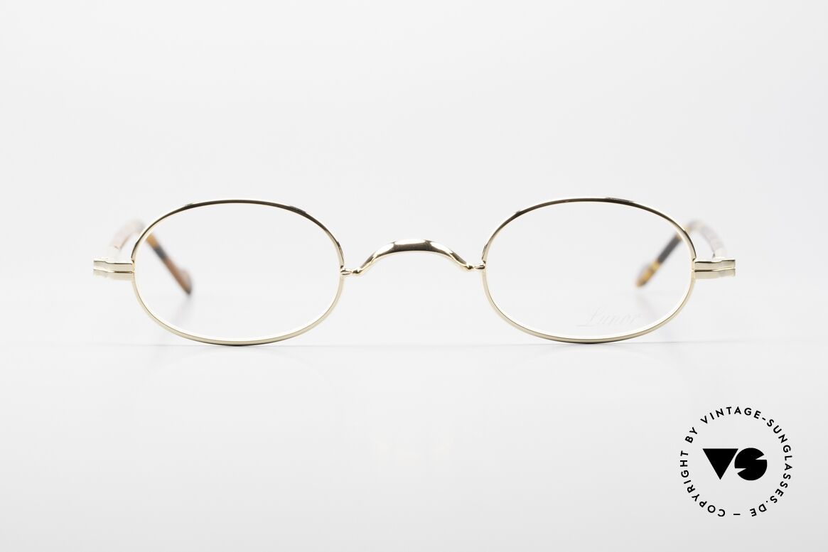 Lunor II A 08 Kleine Fassung Oval Vintage, kleine ovale Lunor Brille der alten Lunor "II-A" Serie, Passend für Herren und Damen