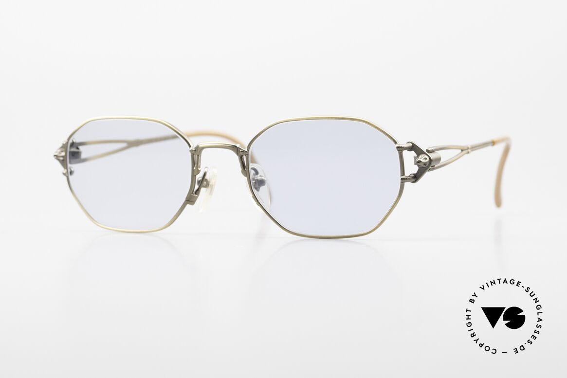 Jean Paul Gaultier 55-6106 Alte 90er Designer Sonnenbrille, kostbare Jean Paul Gaultier Sonnenbrille von ca. 1994, Passend für Herren und Damen