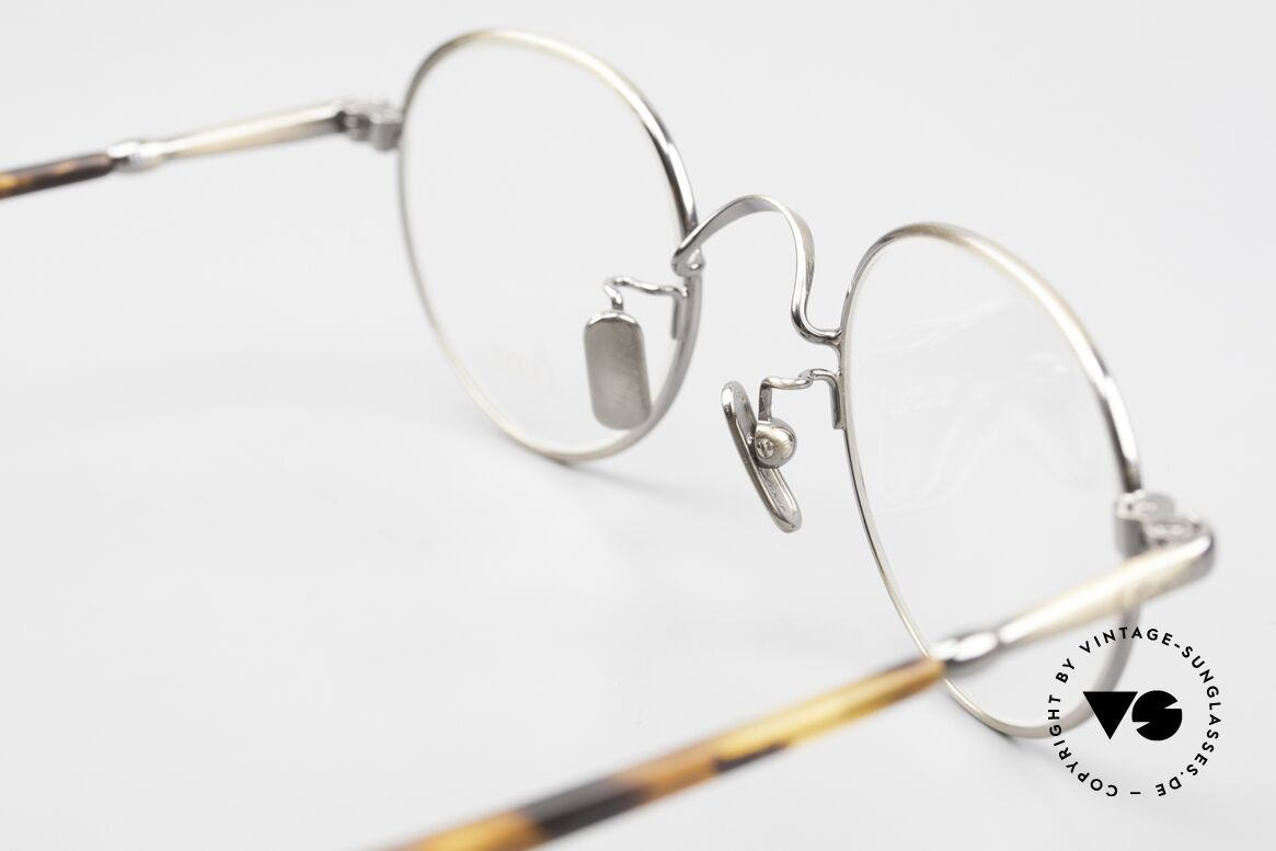 Lunor VA 107 Panto Stil Brille Antik Gold, Größe: medium, Passend für Herren und Damen