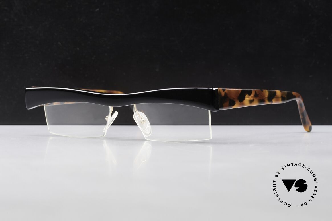 Design Maske Berlin Hamma Kunstvolle Vintage Brille 90er, Kunst und Funktionalität liegen hier eng beieinander, Passend für Herren