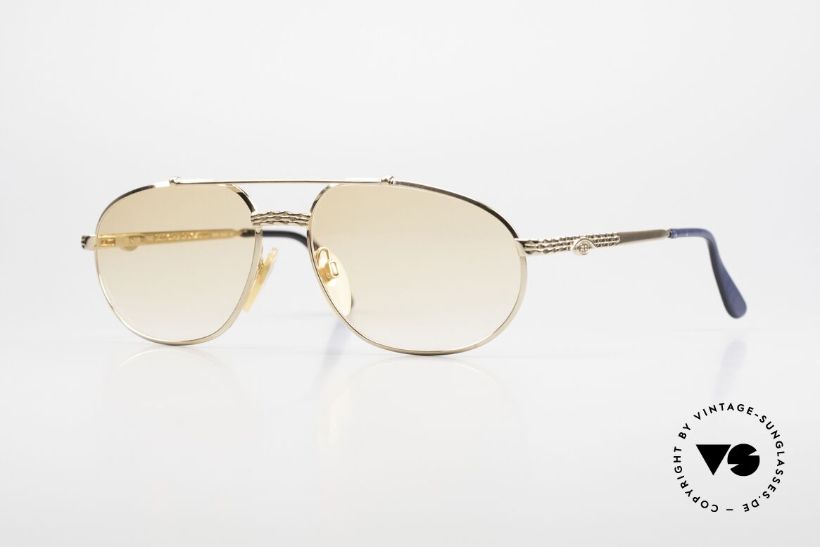 Bugatti EB503 Klassische Luxus Sonnenbrille, rare vintage Brille der Ettore BUGATTI Collection, Passend für Herren
