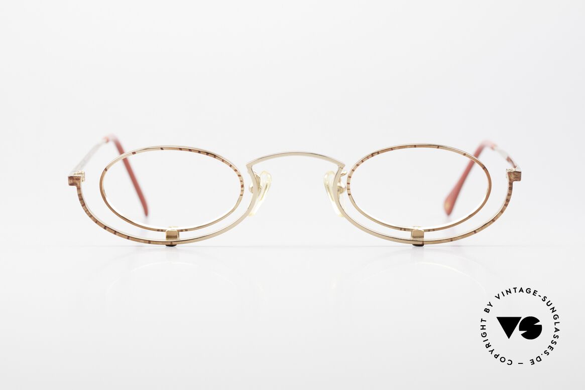 Casanova LC35 Verrückte Designer Lesebrille, verrückte vintage Lesebrille für Damen, ca. 1987, Passend für Damen
