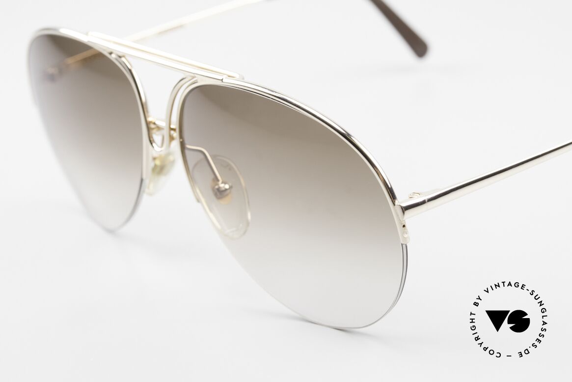 Porsche 5627 Nylor Aviator Sonnenbrille, LARGE Gr. 63mm; ungetragen & mit original Etui, Passend für Herren und Damen