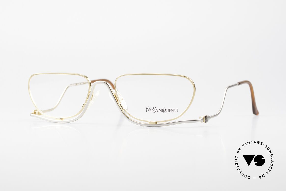 Yves Saint Laurent 4012 Y116 Extravagante Lesebrille, extravagante VINTAGE Damen Designer-Lesebrille, Passend für Damen