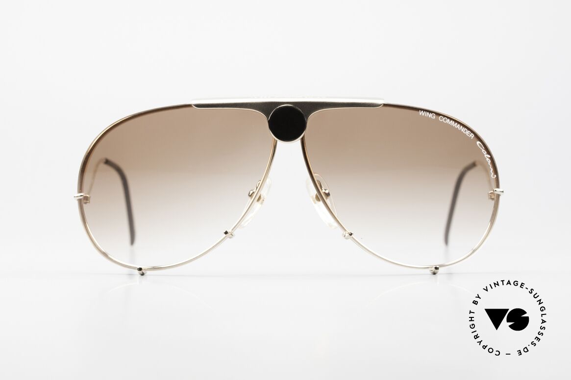 Colani 10-501 Wing Commander Aviator Brille, geschwungene Linien = typisch extravagant Colani, Passend für Herren