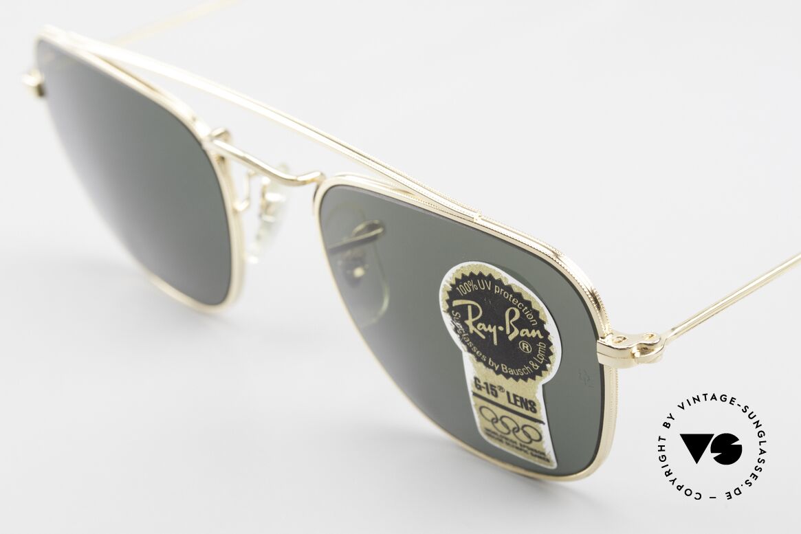 Ray Ban Classic Style V Brace Klassische Sonnenbrille B&L, ungetragen; wie alle unsere alten 90er USA Ray Bans, Passend für Herren und Damen
