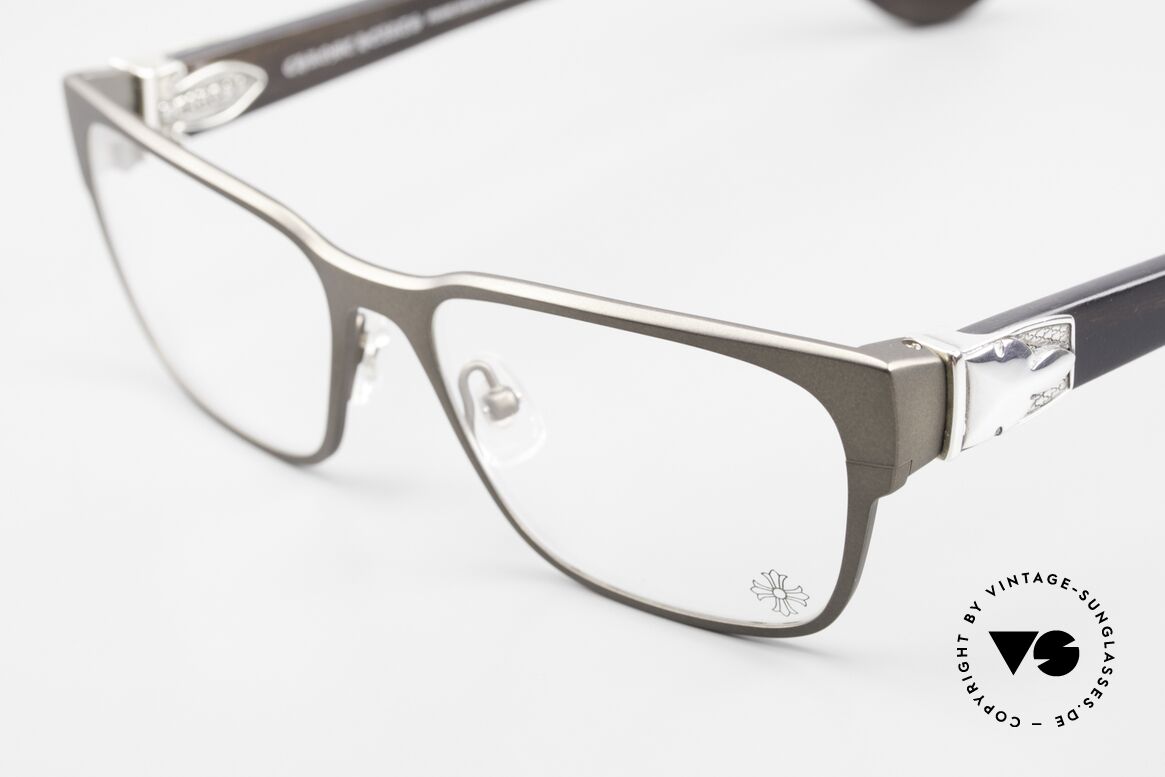 Chrome Hearts GAG'N 1st Chrome Hearts Collection, Federscharniere & mit 925 Sterling Silber Dekor, Passend für Herren