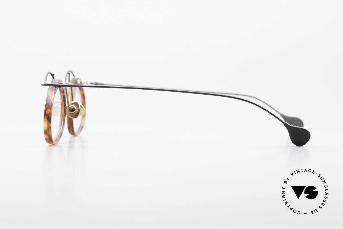 Paul Chiol 06 Kunstvolle Designerbrille 90er, ungetragenes Meisterstück mit orig. DEMO-Gläsern, Passend für Herren und Damen