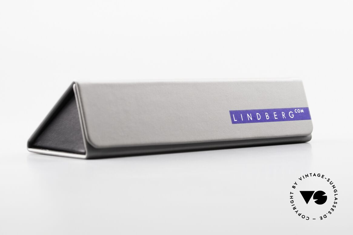 Lindberg Simon Air Titan Rim Titan Brille mit Azetat Inlay, Größe: medium, Passend für Herren