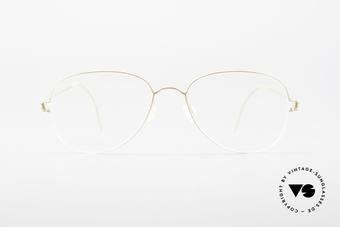Lindberg Apollon Air Titan Rim Aviator Titanium Brille Unisex, LINDBERG Air Titanium Rim Brille im Aviator-Design, Passend für Herren und Damen